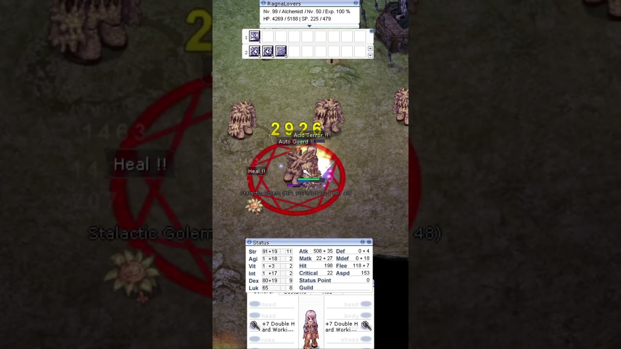 GamePlay Alchemist acid terror