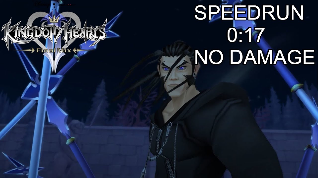 KH II FM [Critical Mode] Data Xaldin Speedrun 0:17 No Damage