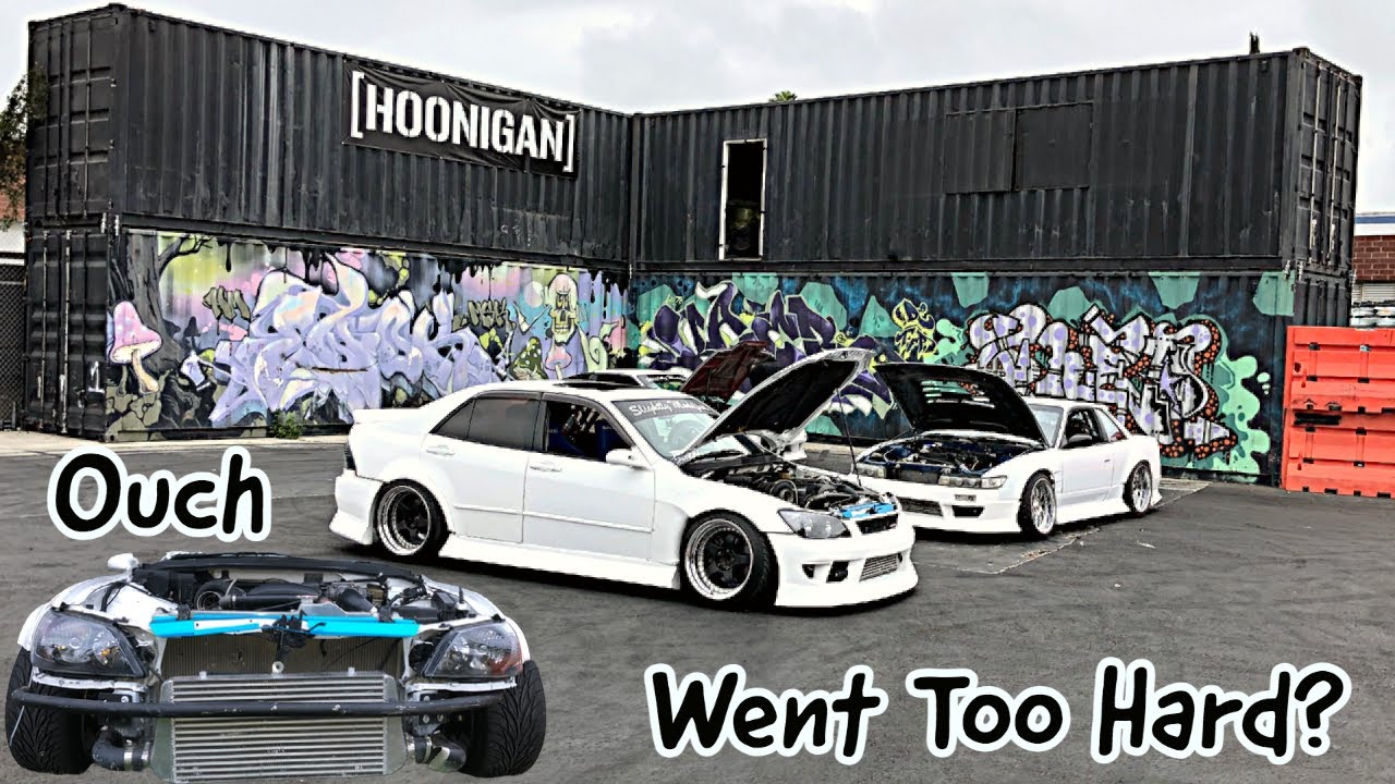 I Totaled My IS300 at the Hoonigan Burnyard