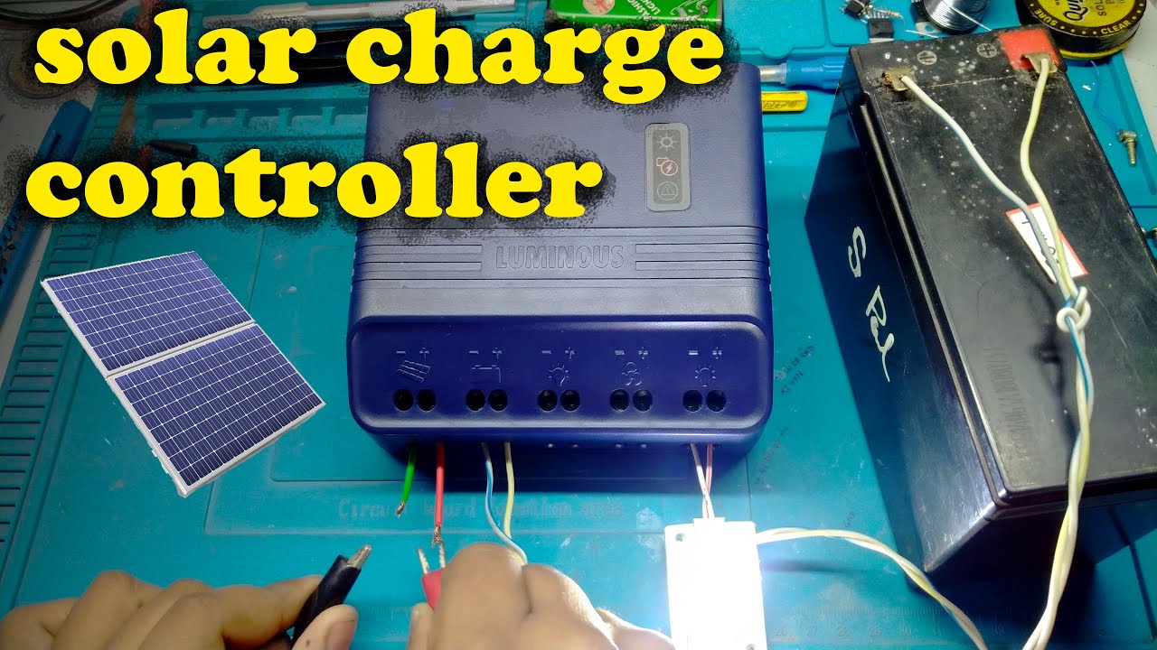 luminous solar charge controller 10 amp | Best solar charge controller 2024 ||