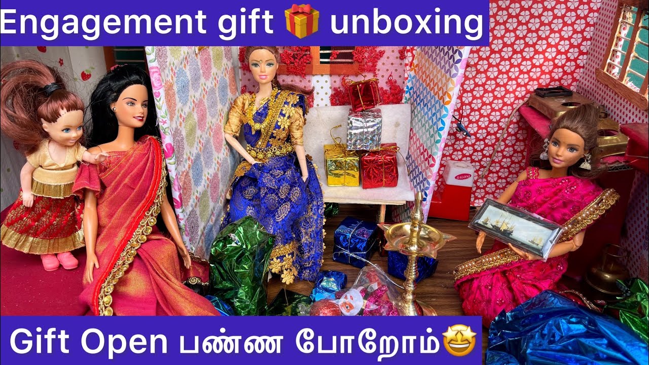ராஜா ராணி Episodes 195 | Bommi engagement gift 🎁 unboxing | Gift Open பண்ண போறோம்