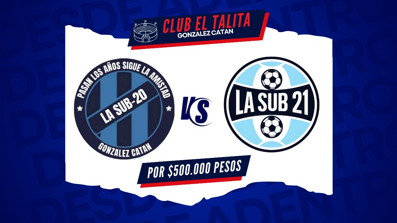 PARTIDAZO ⚽🔥|| POR MEDIO MILLON 💰 || LA SUB 20 VS LA SUB 21