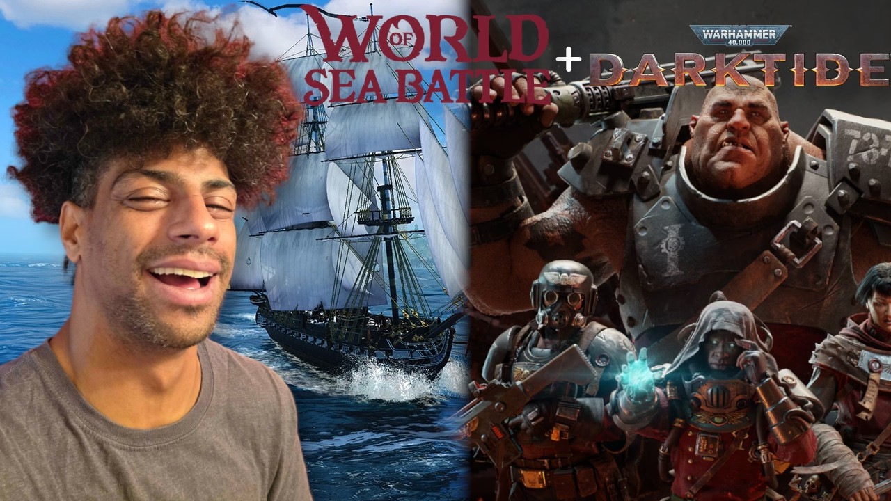 🐑 PIRATE SHEEP FIRST ON #worldofseabattle ☠️, 🫠THEN PLAYING SOME #darktide LATER🗡️ (2/8/26)