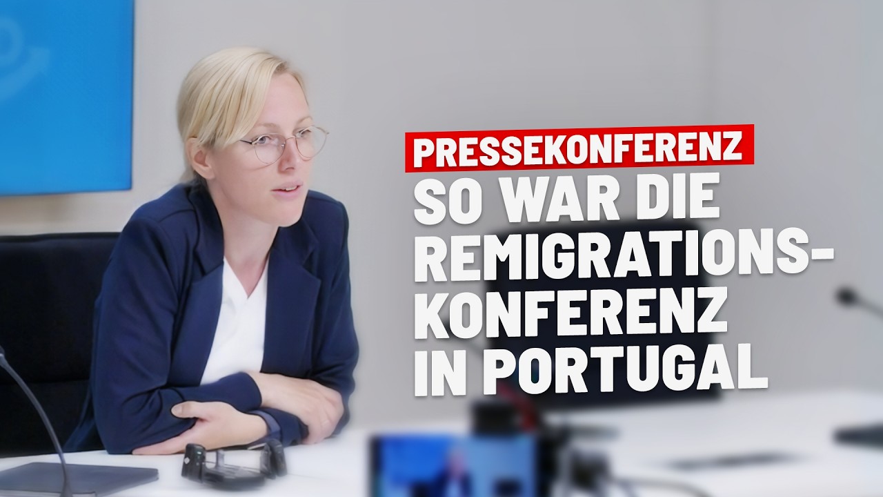 Pressekonferenz: Remigrationskonferenz in Portugal