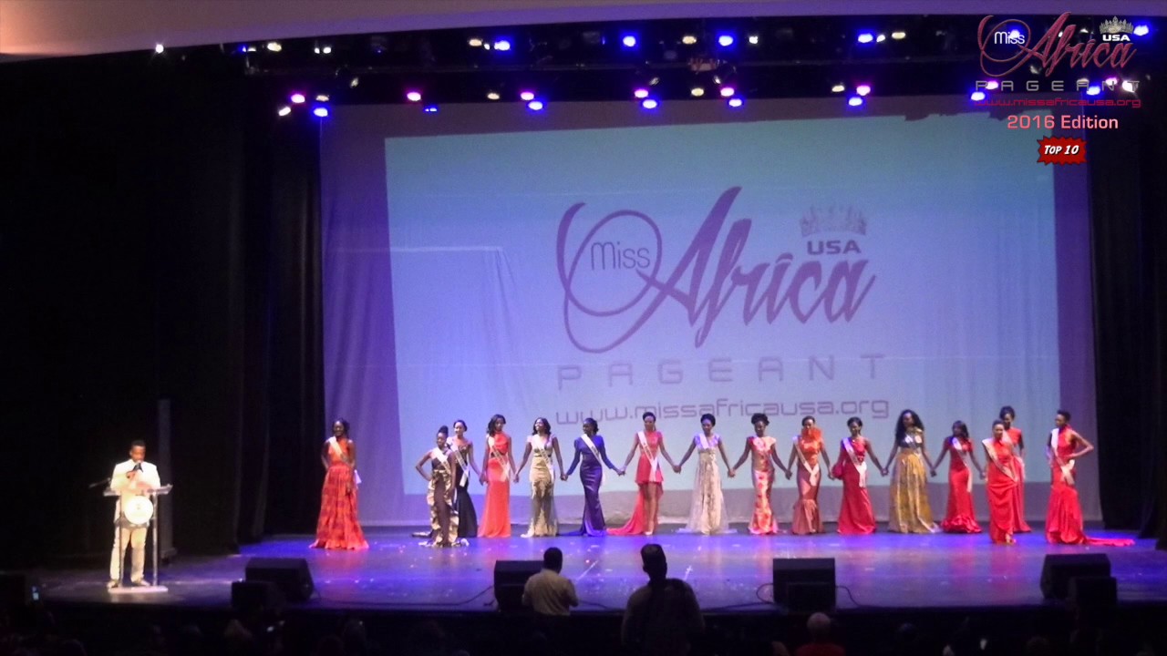 Miss Africa USA 2016 Top 10 Selection