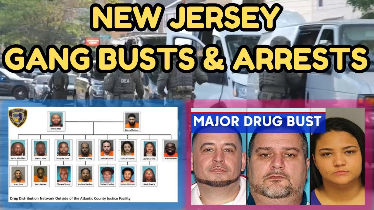 New Jersey Drug Busts: Inside the Raids Shutting Down Street Crews