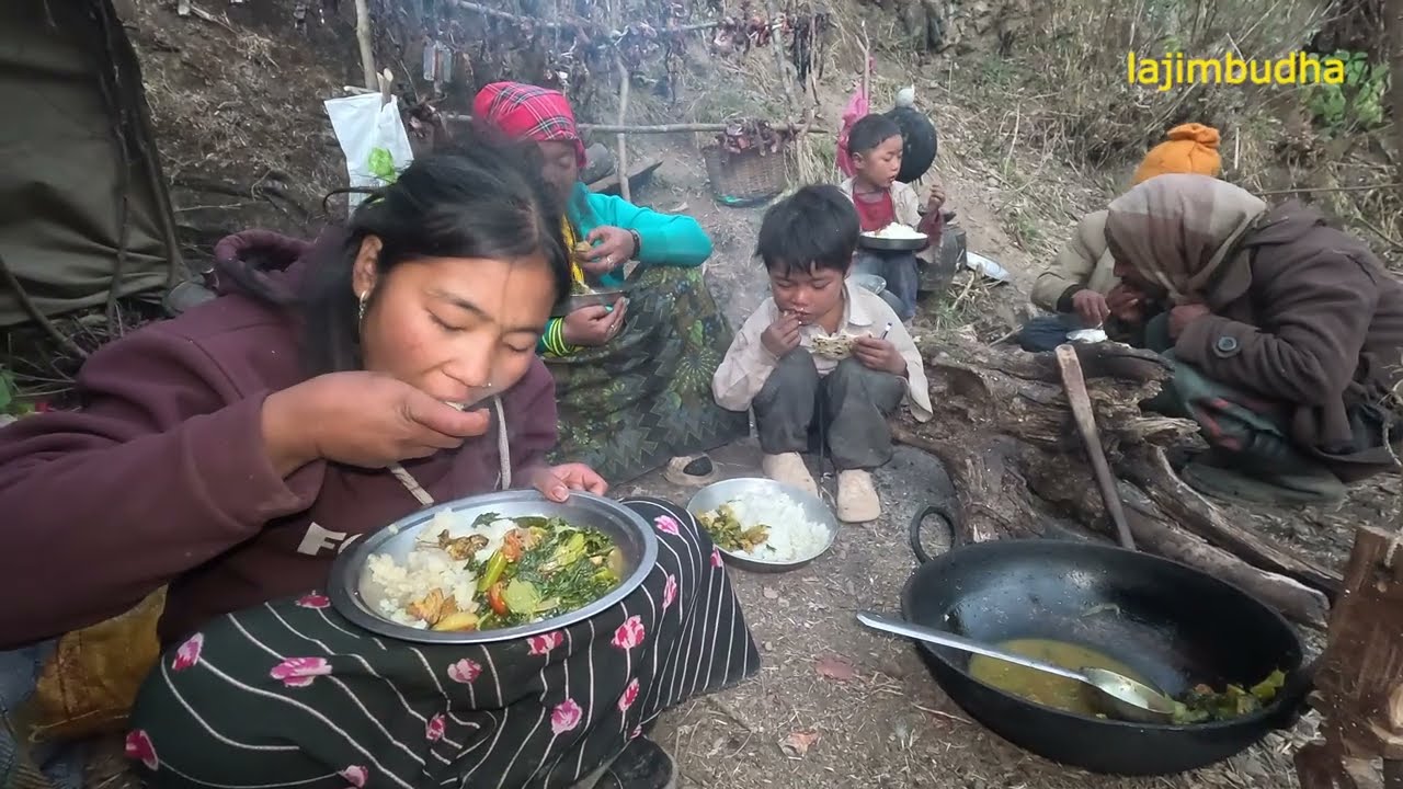 rural village kitchen || lajimbudha ||