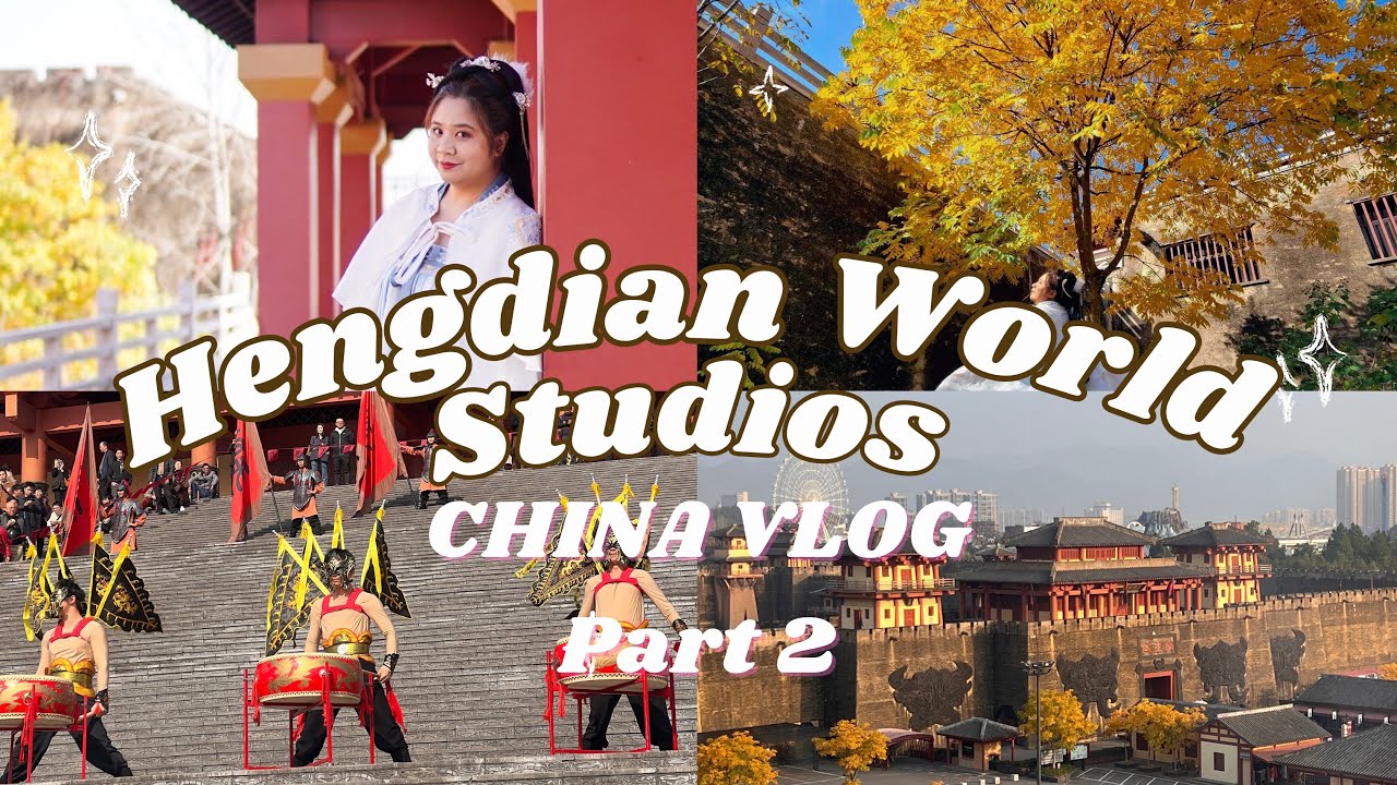 #ChinaVlog | A C-Drama Fan's Ultimate Guide to Hengdian World Studios! From Australia 🇦🇺 To China 🇨🇳