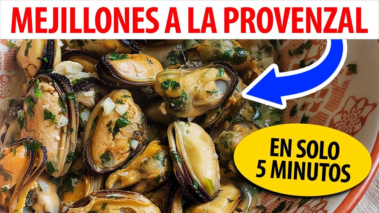 Cómo hacer mejillones a la provenzal - Receta fácil y rápida