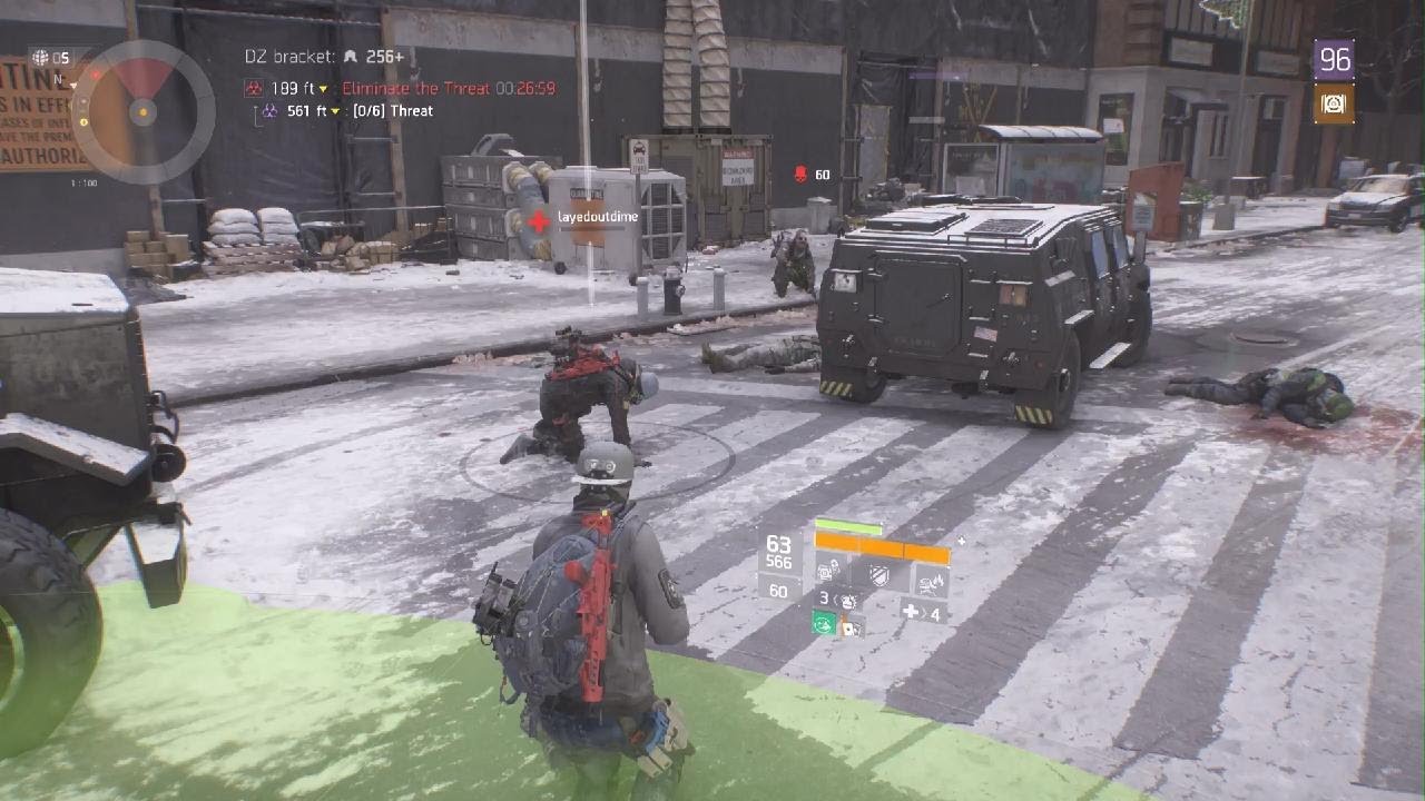Tom Clancy's The Division | { layedoutdime -VS- beblac } Round 12 - I caught some shrapnel