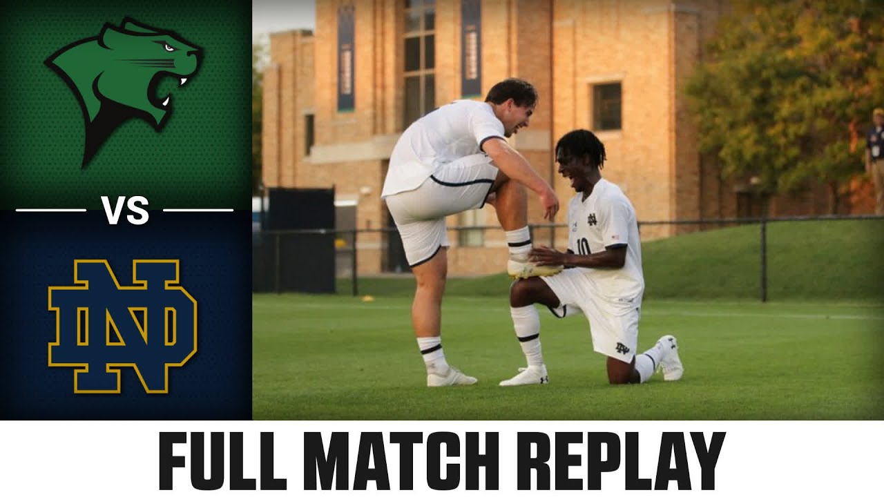 Chicago State vs. Notre Dame Full Match Replay | 2024 ACC Men's Soccer