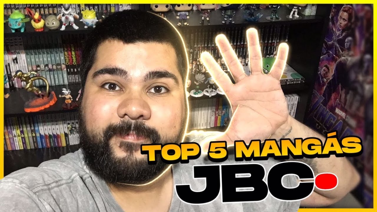 TOP 5 COLE&Ccedil;&Atilde;O MANGAS JBC - QUAL SERA MEU PREFERIDO 😅