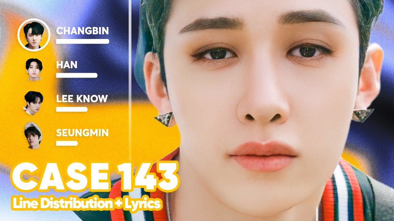 Stray Kids - CASE 143 (Line Distribution + Lyrics Karaoke) PATREON REQUESTED