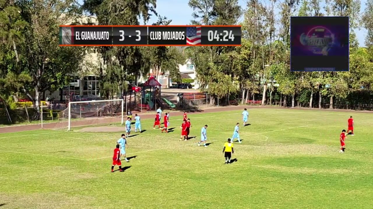 Segundo Tiempo Club Mojados vs selectivo Pueblo Nuevo, Guanajuato.