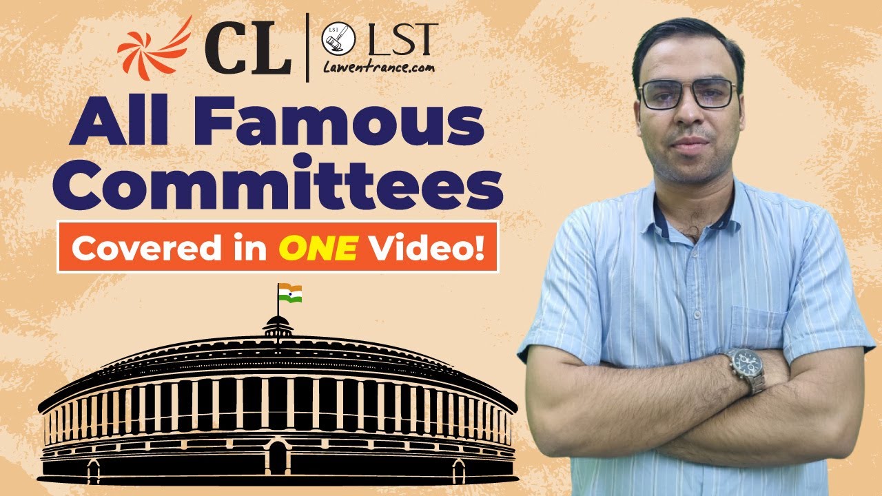 Famous Committees and Commissions in India | Indian Polity | CLAT 2026 GK & Current Affairs Prep