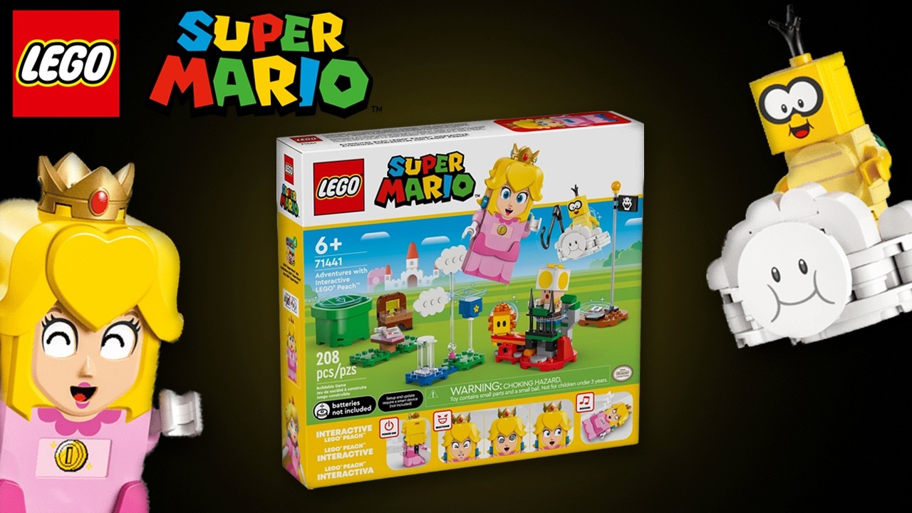 4-Min Speed Build | LEGO Super Mario 71441 Adventures with Interactive LEGO Peach