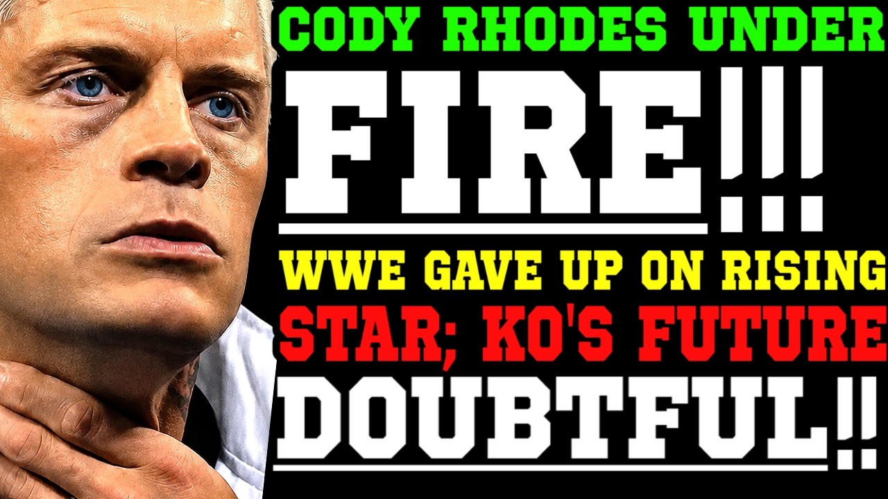 WWE News! Cody Rhodes Under Fire Over SmackDown Promo! Kevin Owens's Future in Doubt SNME Surprise