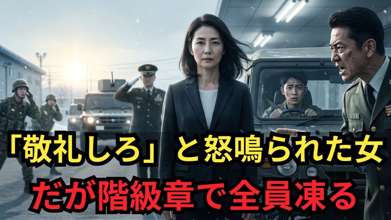 「敬礼もしないのか！」と怒鳴った相手は…“統合幕僚副長”──階級章を見た瞬間、顔面蒼白に