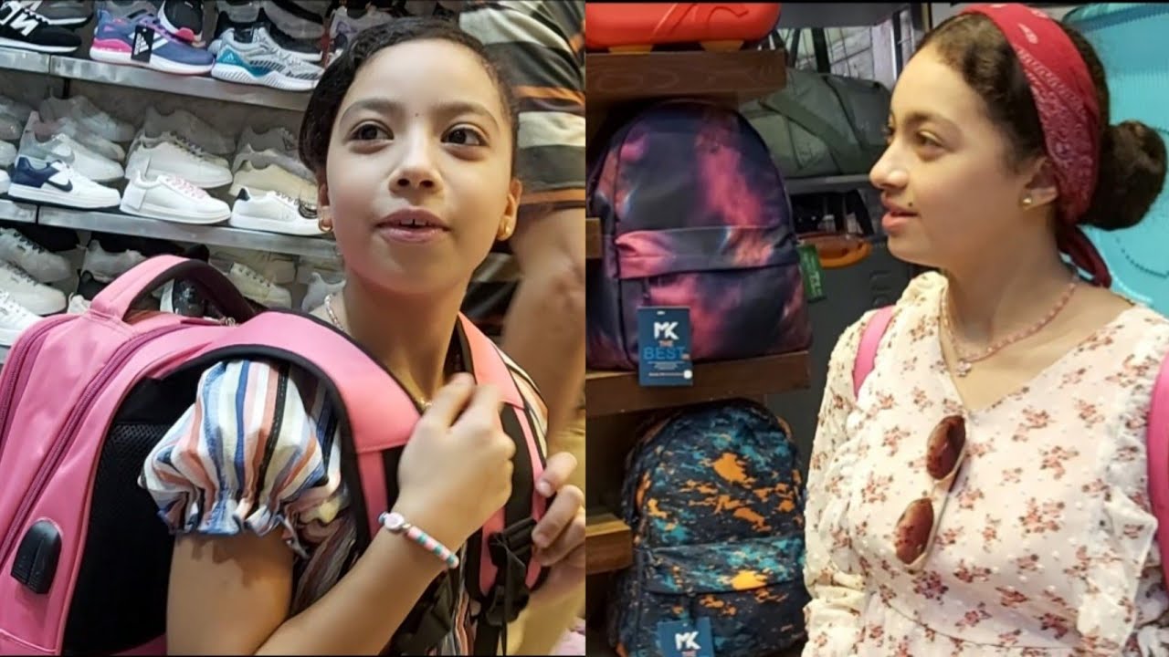 رحلة البحث عن شنطة المدرسة🎒وشنطة الدرس👝2023-2024🏫