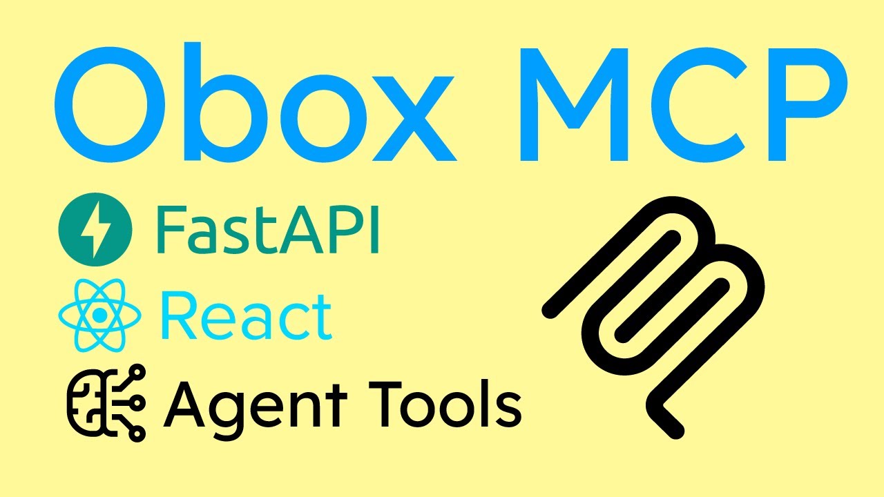 Obox MCP | Coding Agent Tools & Skills Fullstack Setup | FastAPI + React + Oauth2 Password JWT