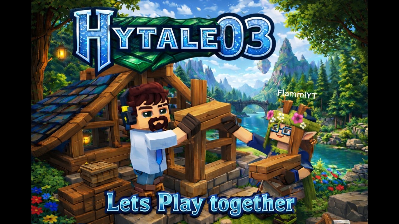 LPT Hytale mit Flammi #03🪓Neue Gerätschaften und gemeinsames bauen🪓