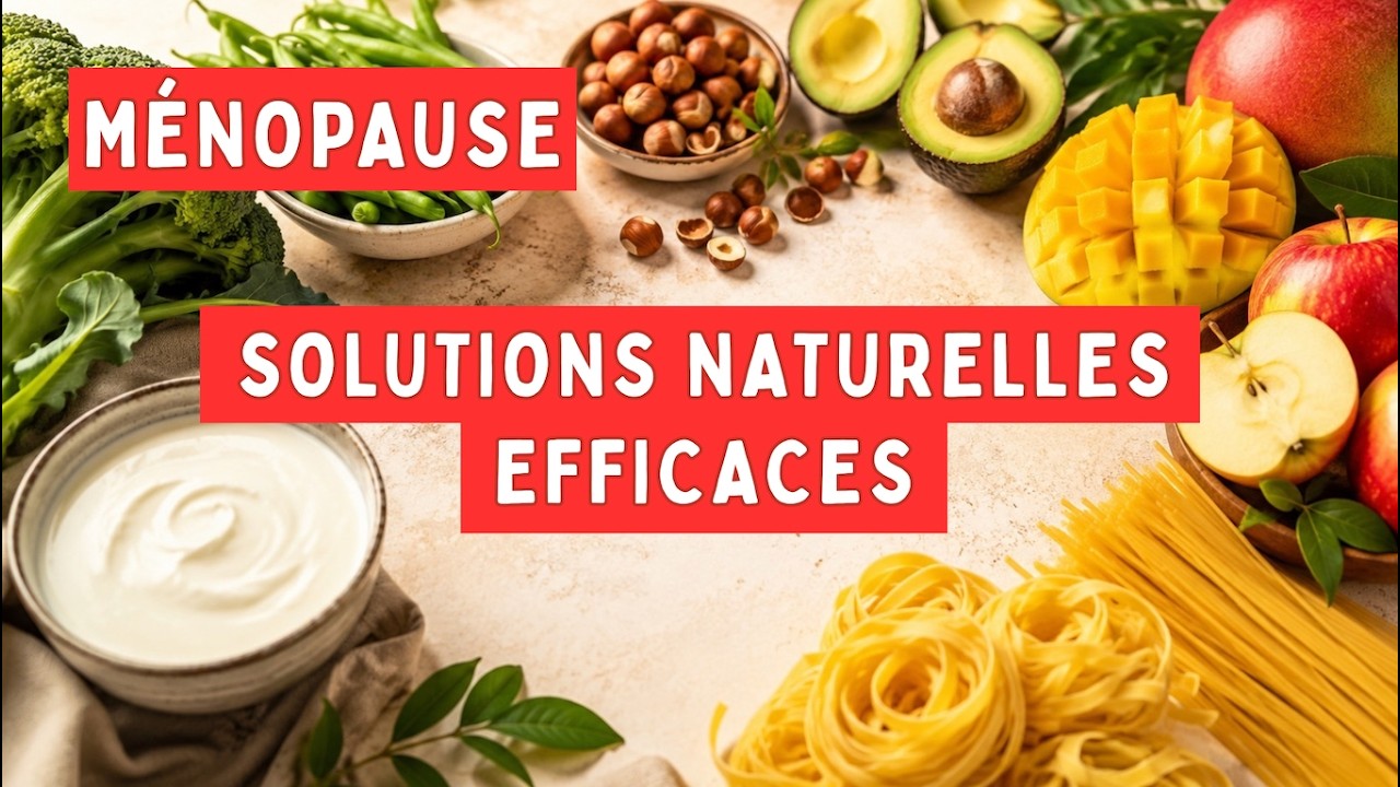 MÉNOPAUSE - SOLUTIONS NATURELLES EFFICACES