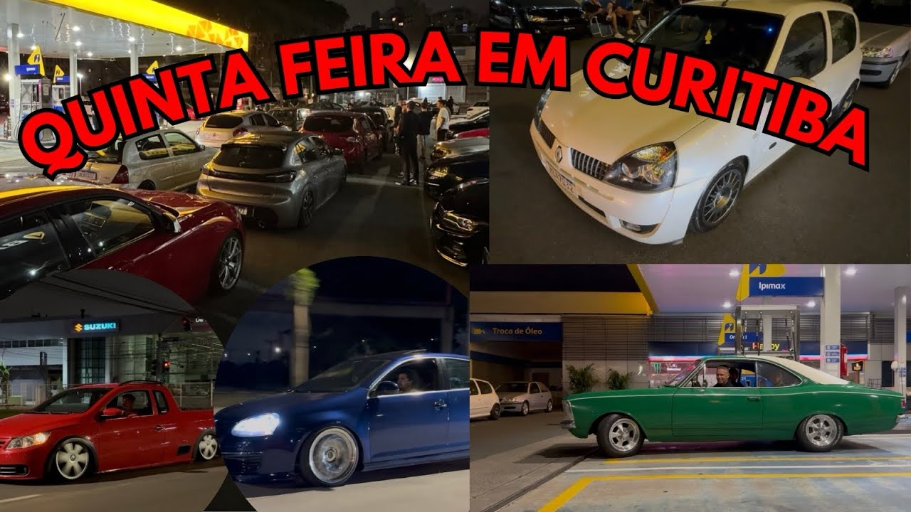 QUINTA FEIRA EM CURITIBA | ROLE + RESENHA + CARROS + POSTINHO DE QUINTA EM CURITIBA 