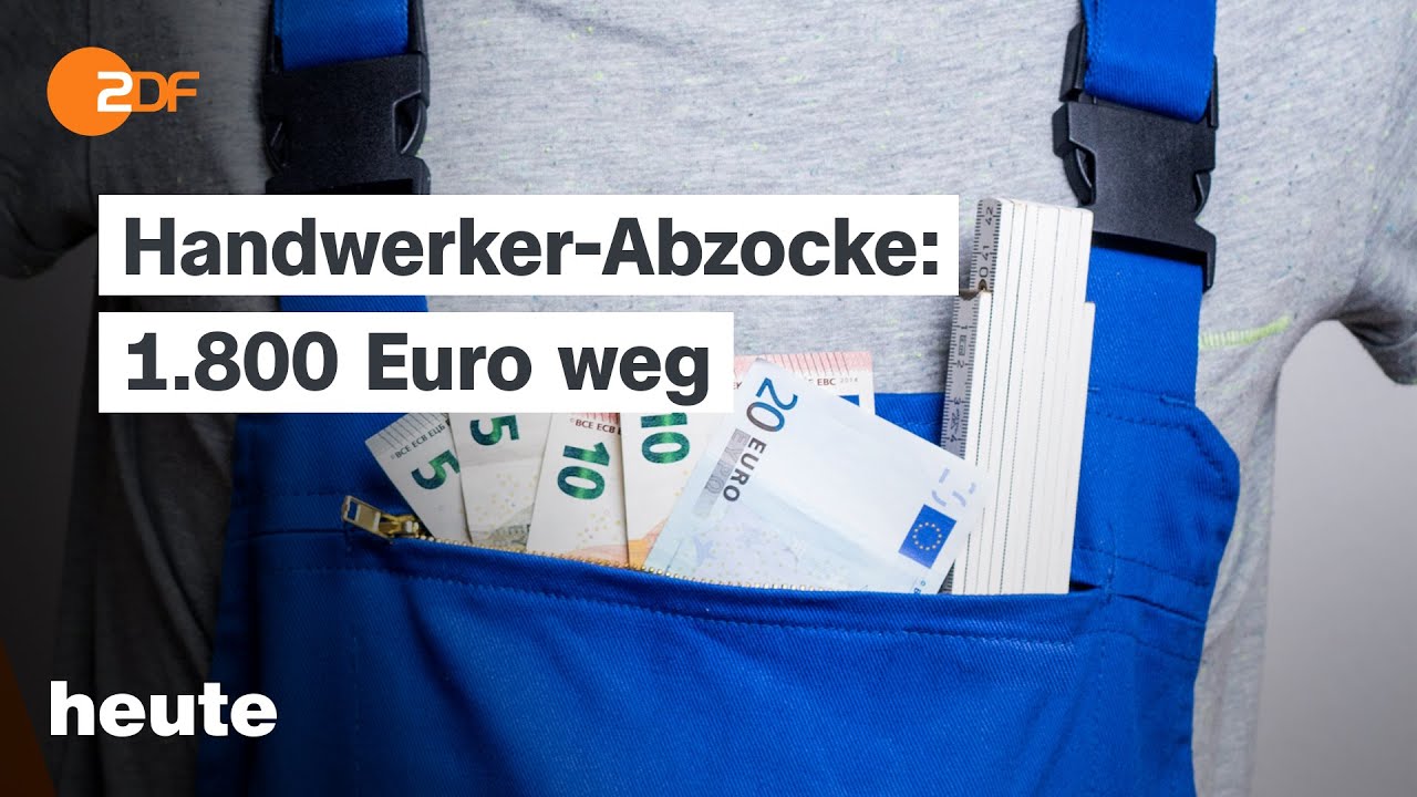 Handwerker-Abzocke: wie man unseri&ouml;se Anbieter erkennen kann  I WISO