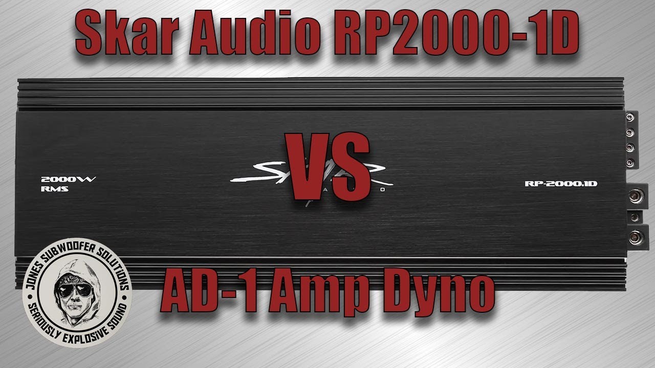 AD-1 Amp Dyno Skar Audio RP-2000.1D от Jones Subwoofer Solutions JSS