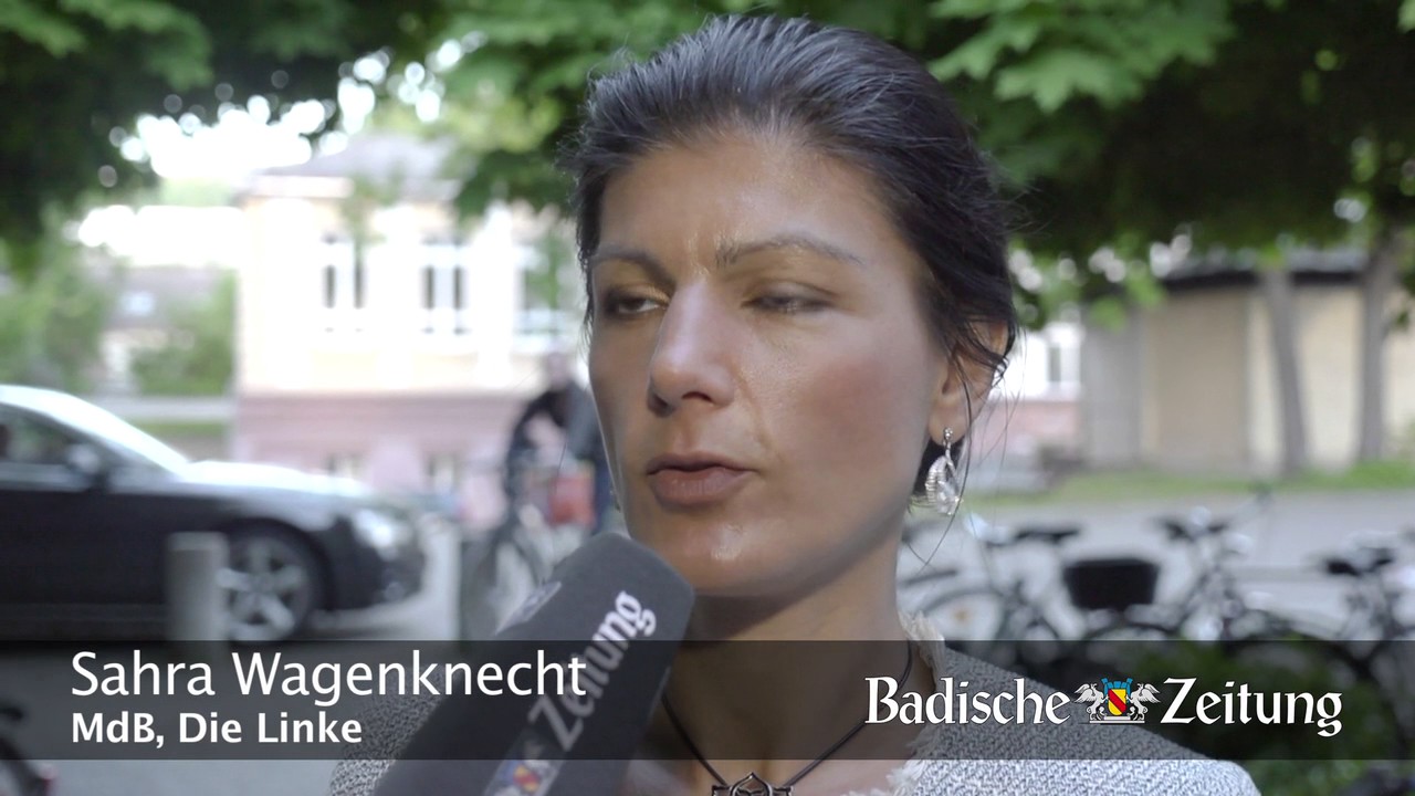 Sahra Wagenknecht distanziert sich von Anti-Euro-Partei AfD