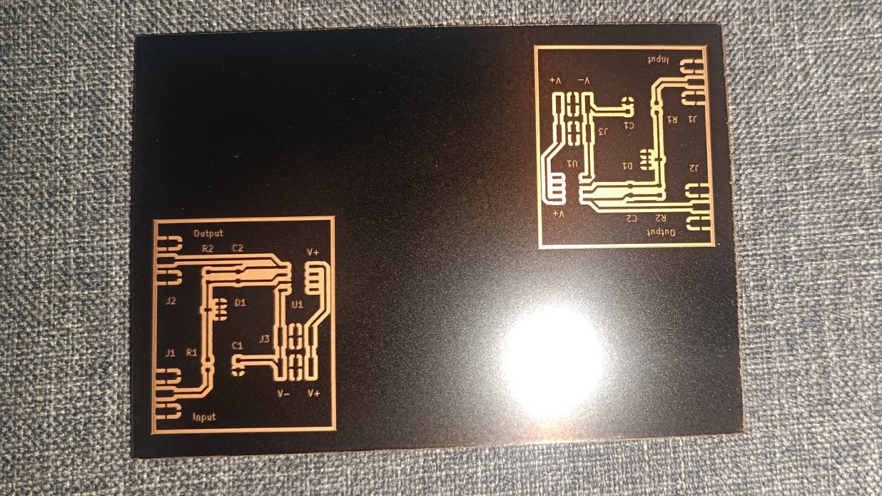 PCB Making with IR Laser