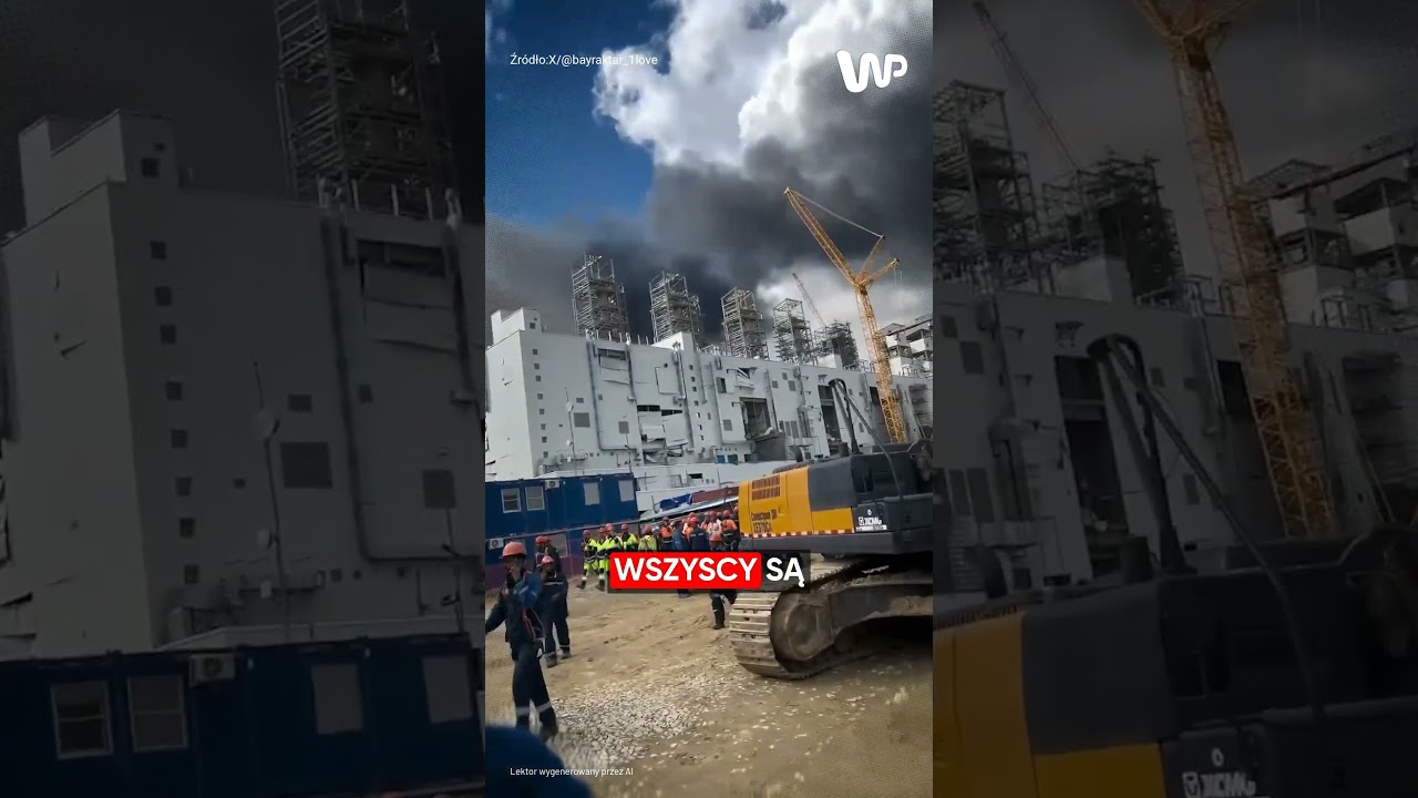 Tragedia w Rosji. Wybuchł pożar w zakładzie gazowym