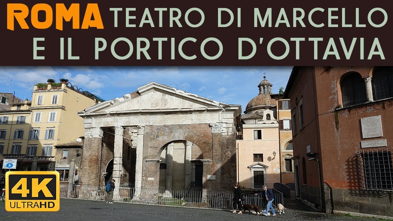 ROMA - Portico d'Ottavia e Teatro di Marcello