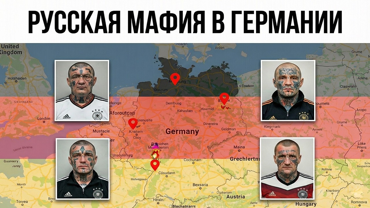 Как РУССКАЯ МАФИЯ захватила ГЕРМАНИЮ и вы об этом не знали