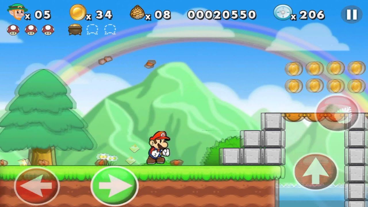 Super Mario Jump World Ep.1 (IOS)