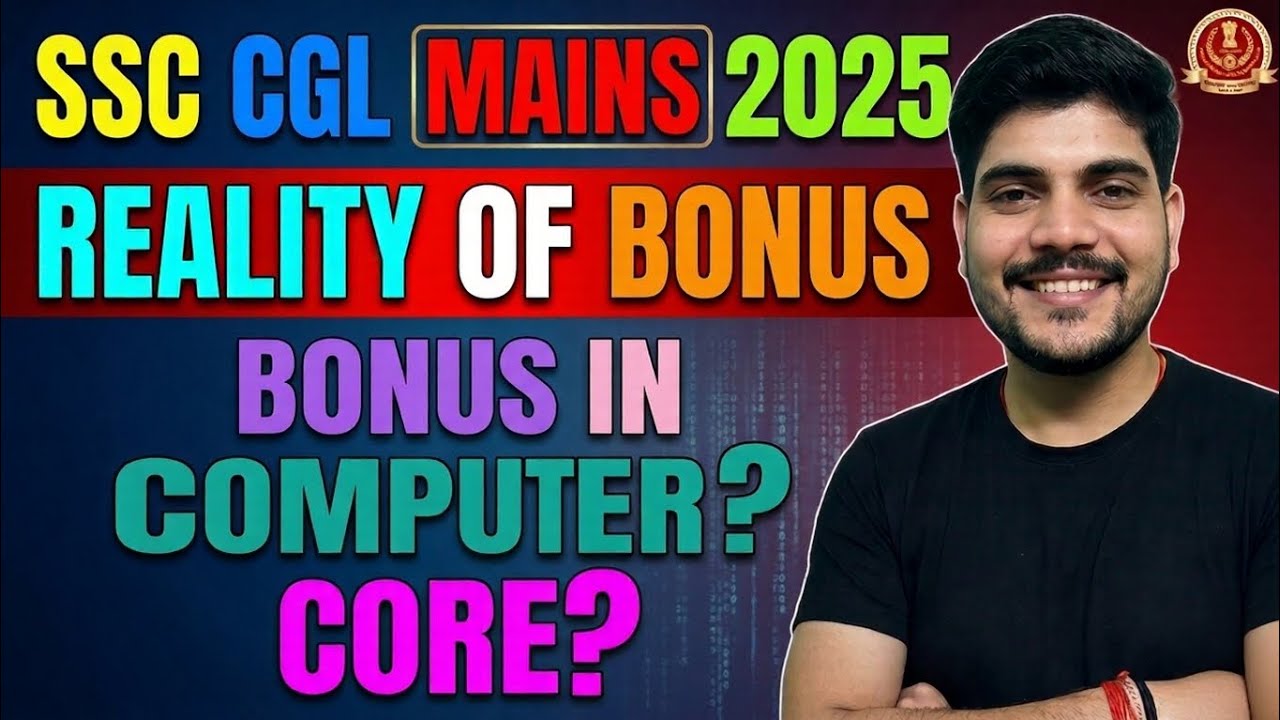 SSC CGL 2025 || MY POV REGARDING BONUS #ssccgl2025 #sscmahwal 