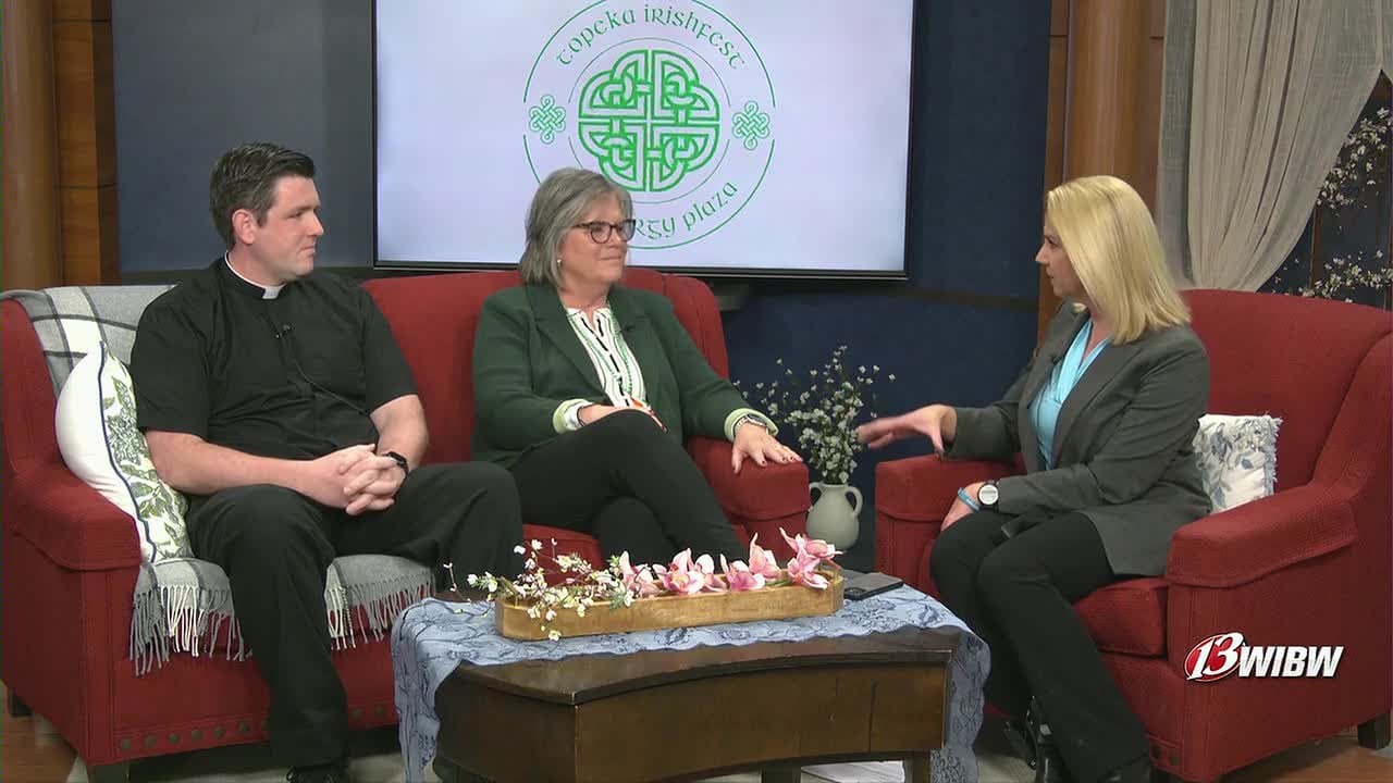 Фестиваль Topeka IrishFest готов привнести зелень на площадь Evergy Plaza.