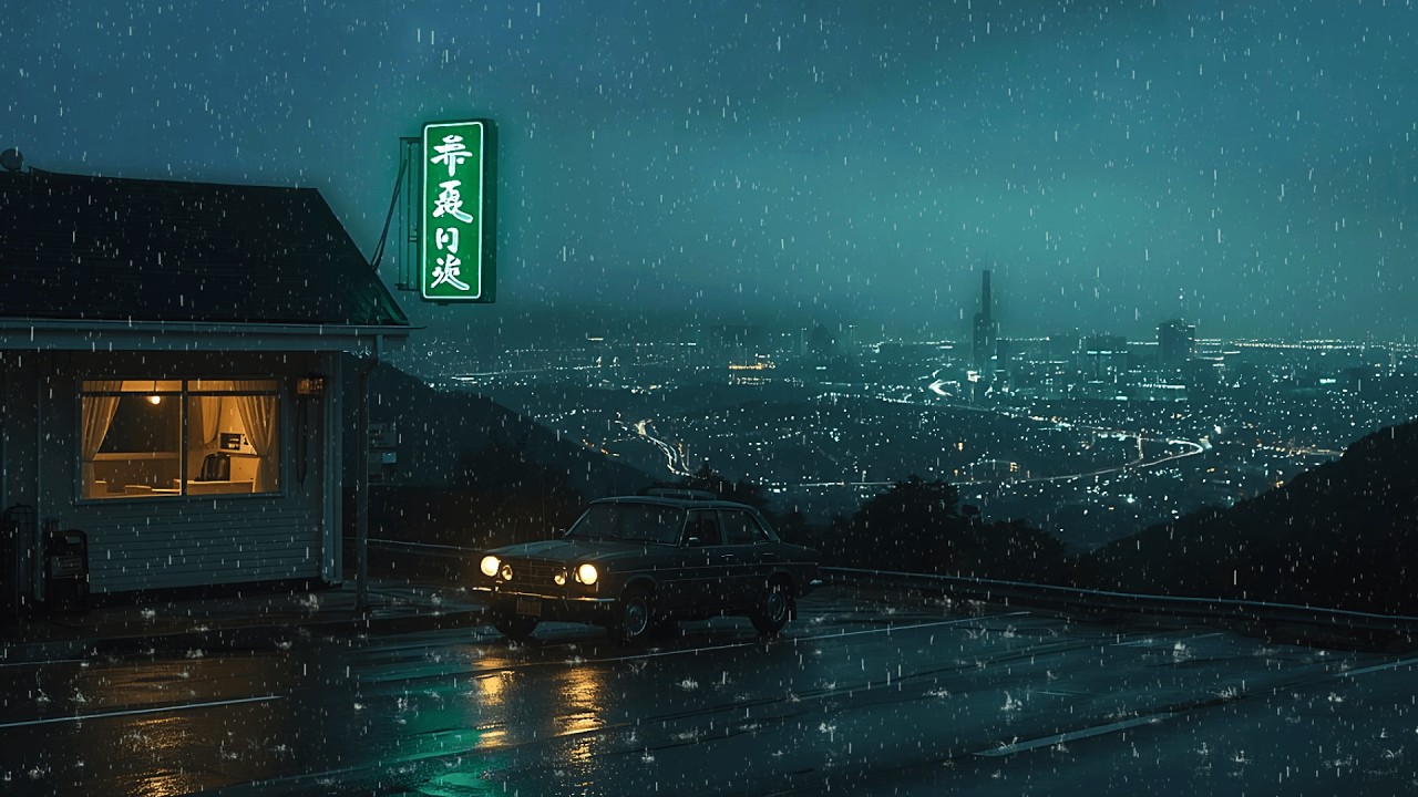 Cozy Rain Lofi Beats 🌧️ Calm Night Ambience for Sleep, Focus & Relaxation