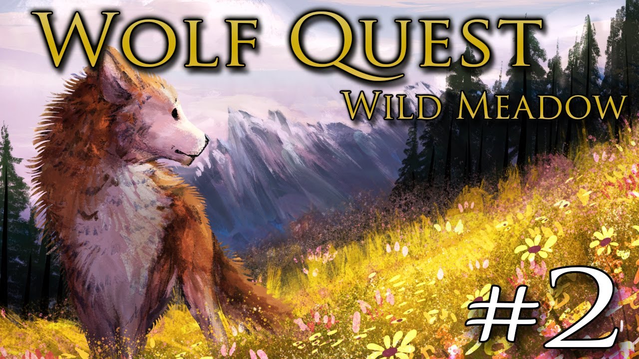 ДИКАЯ жизнь с клыками и когтями!! 🐺 WOLF QUEST: WILD MEADOW • #2