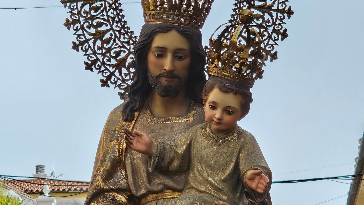 Procesión de San José de la Montaña y Madre Petra. 4K . Ronda 2024