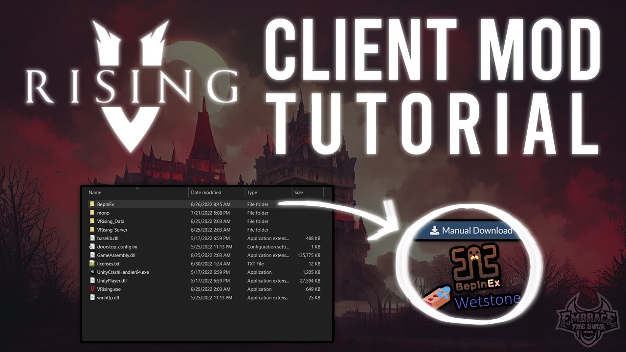(Outdated) V Rising - Client Mod Installation Guide