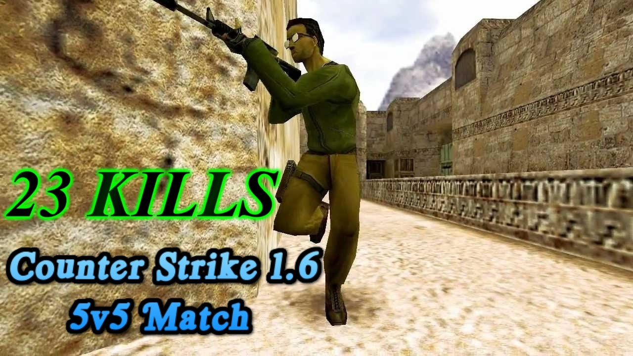 CS 1.6 5x5 Mix Highlights | De_Dust2 23 Kills | V3CLTX POV #15