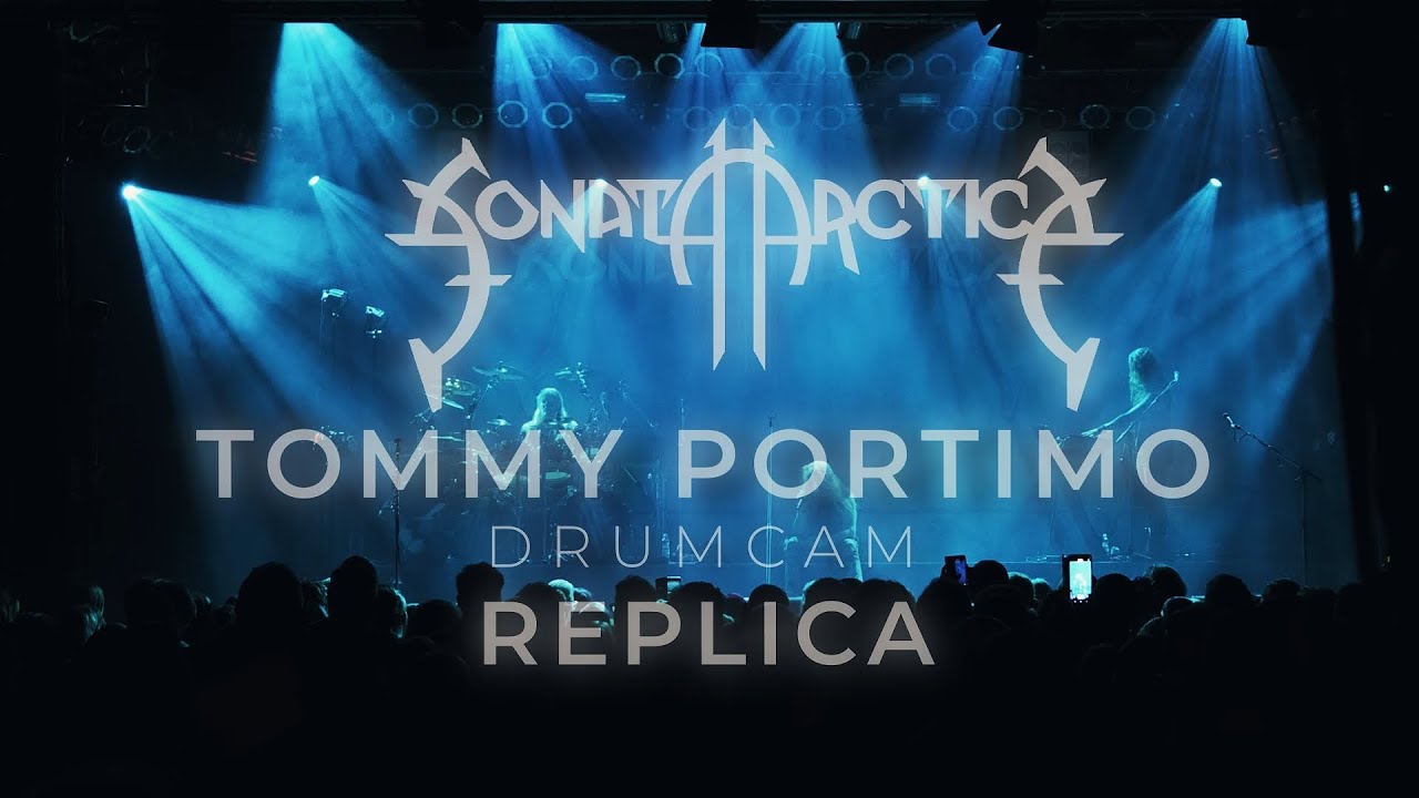 SONATA ARCTICA Tommy Portimo 'Replica' Drumcam / Tampere 29.9.2023