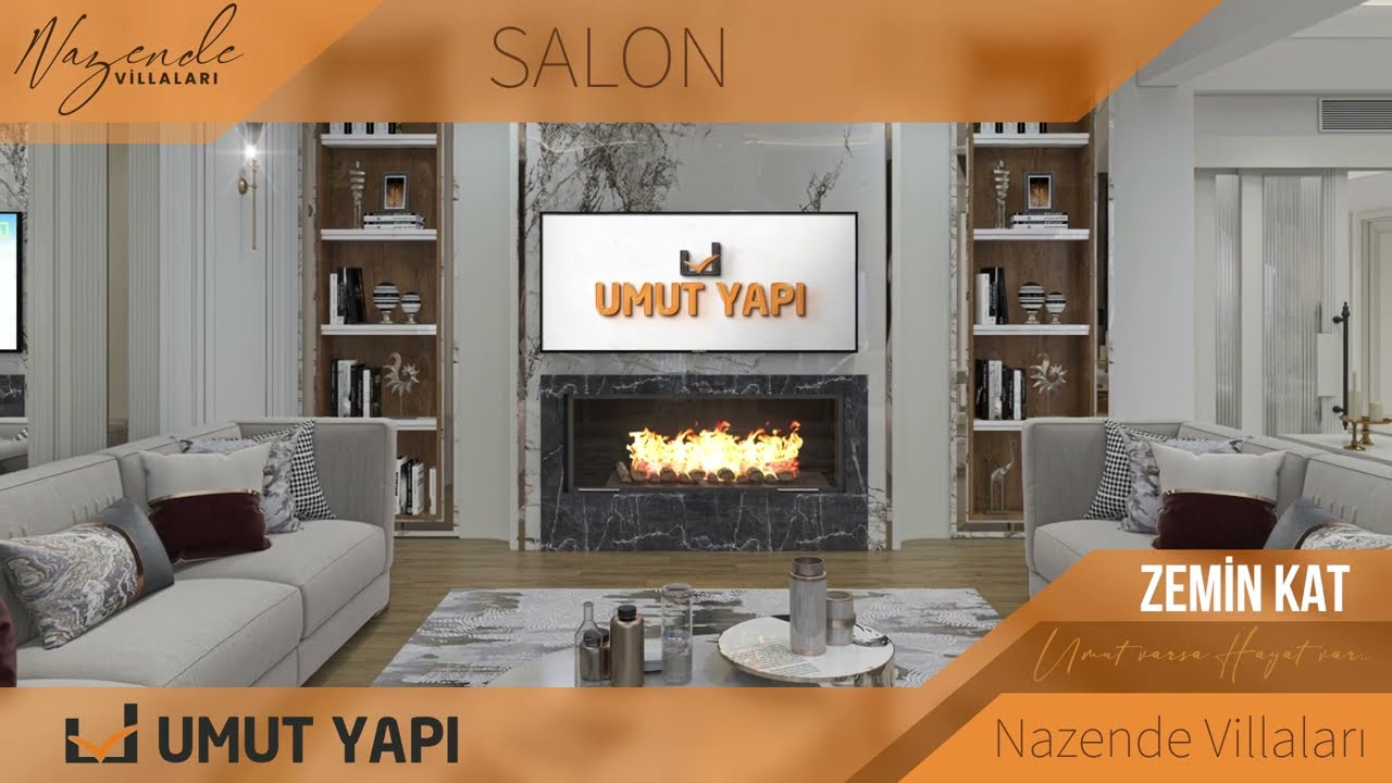 NAZENDE ULTRALUX VILLA GÖRSEL VIDEO TANITIM - UMUT YAPI