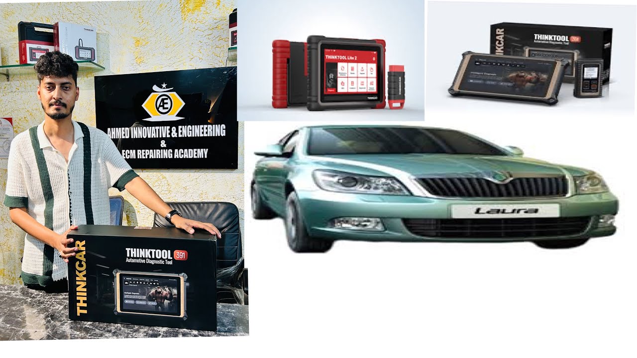 Skoda Brake esp control - no or incorrect basic setting| fault code U10C500 |thinkcar lite 2 |