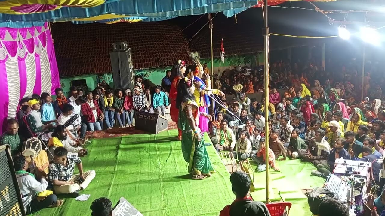 किशन की जोड़ी डोल गया रस दहियार में कार्यक्रम रखा गया था 