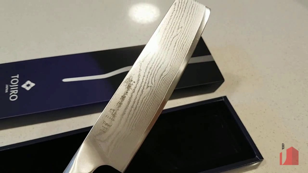 FFVE180 Tojiro Pro Flash Nakiri Knife 18cm