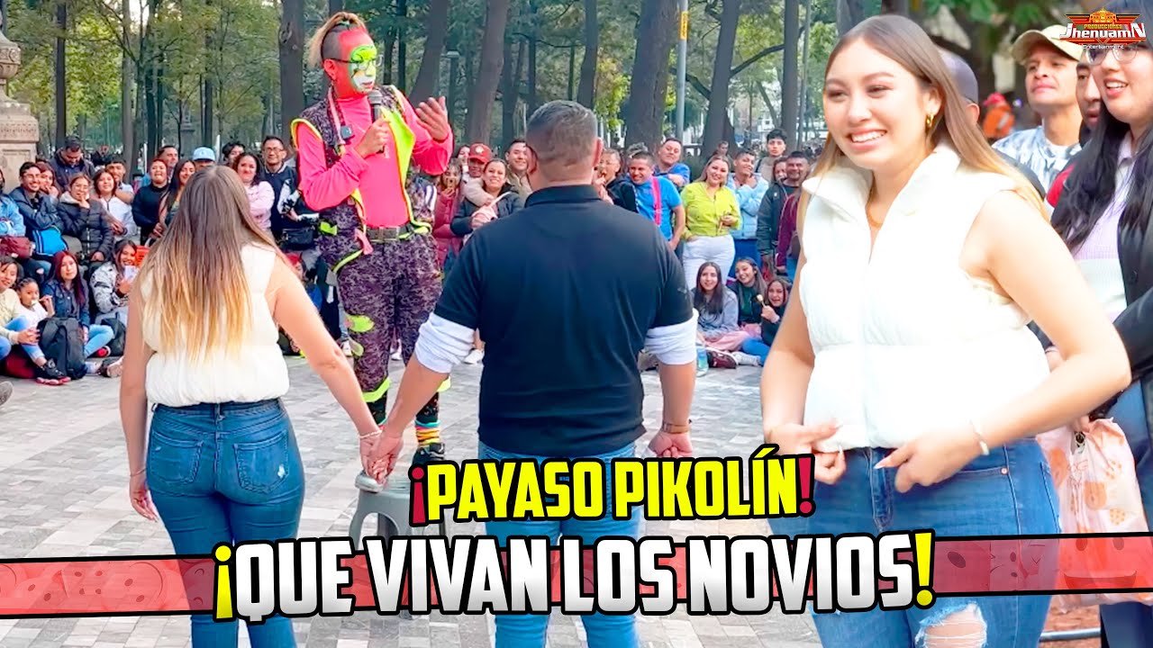 ¡QUE VIVAN LOS NOVIOS! Se CONOCIERON en el SHOW 😱 | PAYASO PIKOLIN SHOW | @ProduccionesJhenuamn