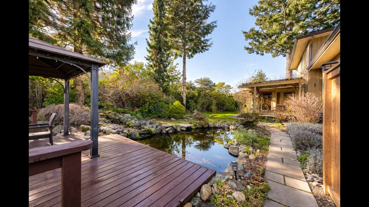 5 Bed Family Home in Gordon Head | Garden Oasis + Rental Suite | Victoria BC Real Estate