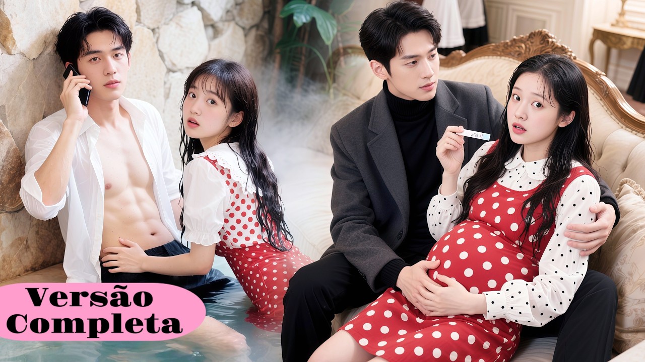 🩷🐼A garota invadiu uma fonte termal, passou uma noite com um CEO infértil e engravidou!#kdrama
